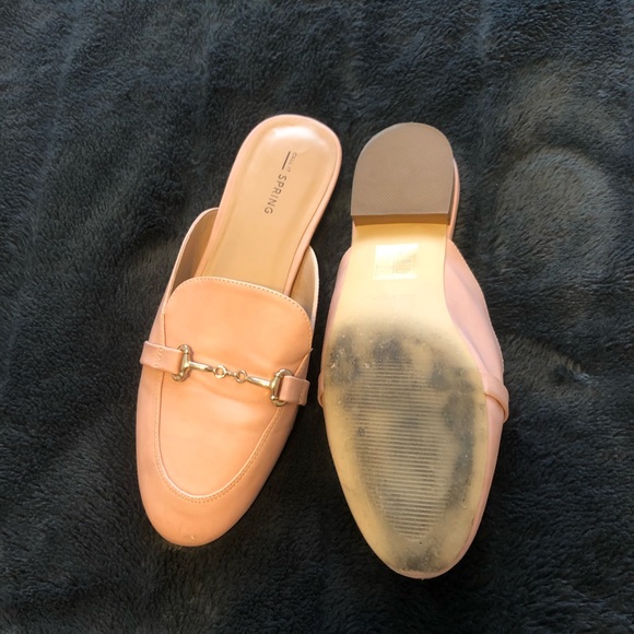 Call it Spring Size 8 pink mules - worn once! - Picture 2 of 3